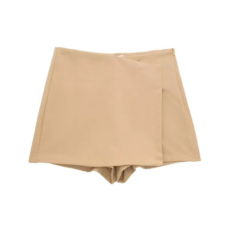 High-Waisted Asymmetric Side-Slit Skort 5 High-Waisted Asymmetric Side-Slit Skort - Image 5