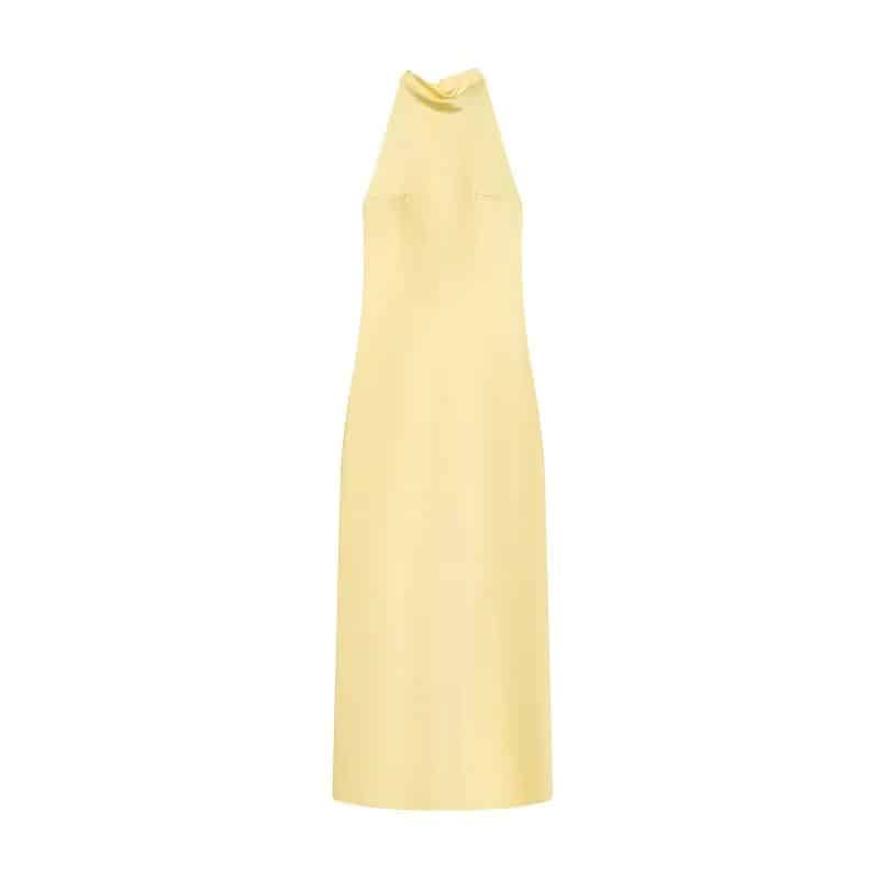 Alicia Satin Halter Maxi Dress-High-Neck Backless Long Dress 8 Alicia Satin Halter Maxi Dress-High-Neck Backless Long Dress - Image 8
